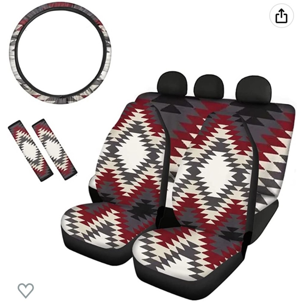 Aztec car seat covers